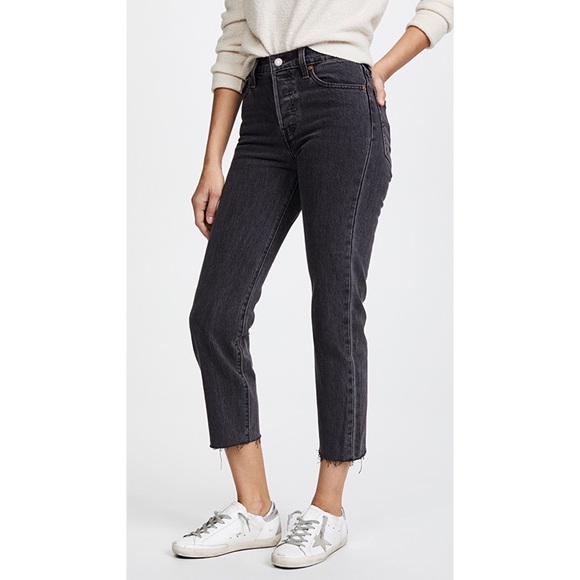 levi's wedgie cropped jeans